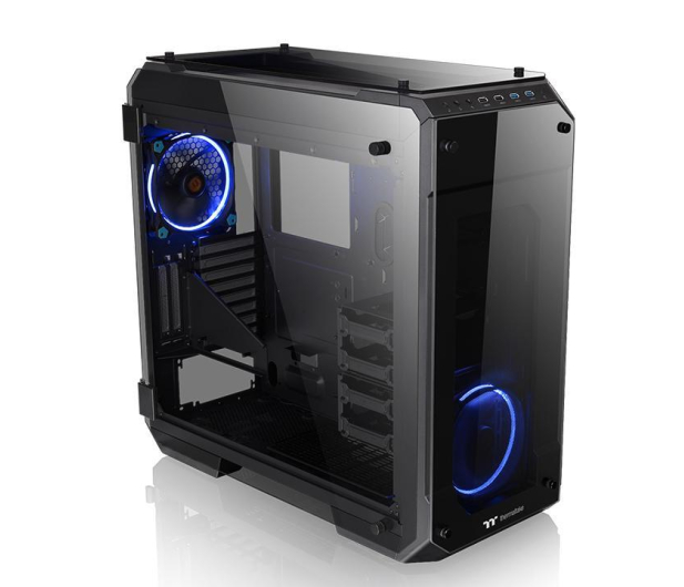 THERMALTAKE View 71 Riing Tempered Glass - Black CA-1I7-00F1WN-00 - 414021 - zdjęcie 2